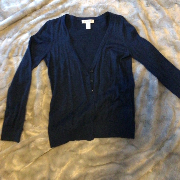 Forever 21 navy cardigan, small, like new - Picture 1 of 2